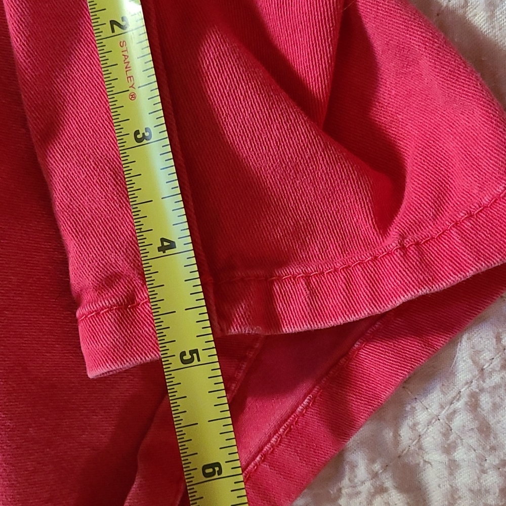 Maurices Red Shorts Sz 5/6 Like New - Picture 10 of 12